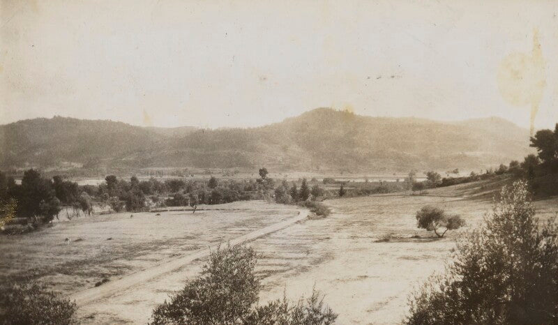 'view of the plain of olympia' npg ax183199
