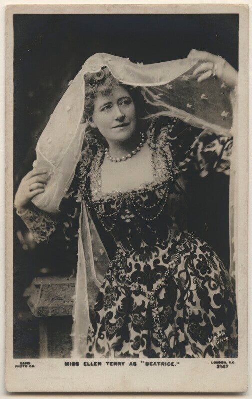 Ellen terry as beatrice in 'much ado about nothing' npg x197949