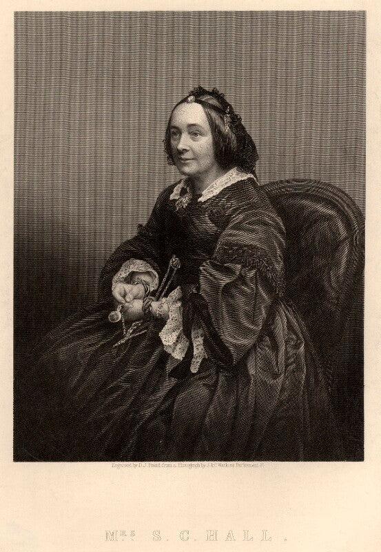 Anna maria hall (née fielding) npg d9278