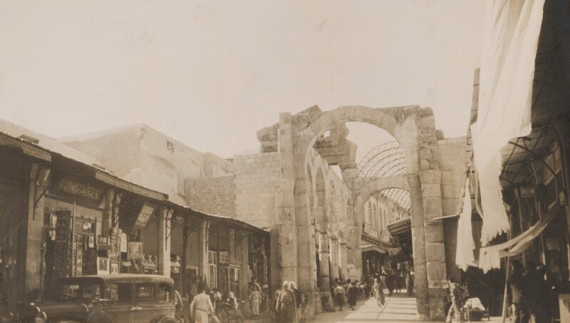 'the souks' (baalbek, lebanon) npg ax183229