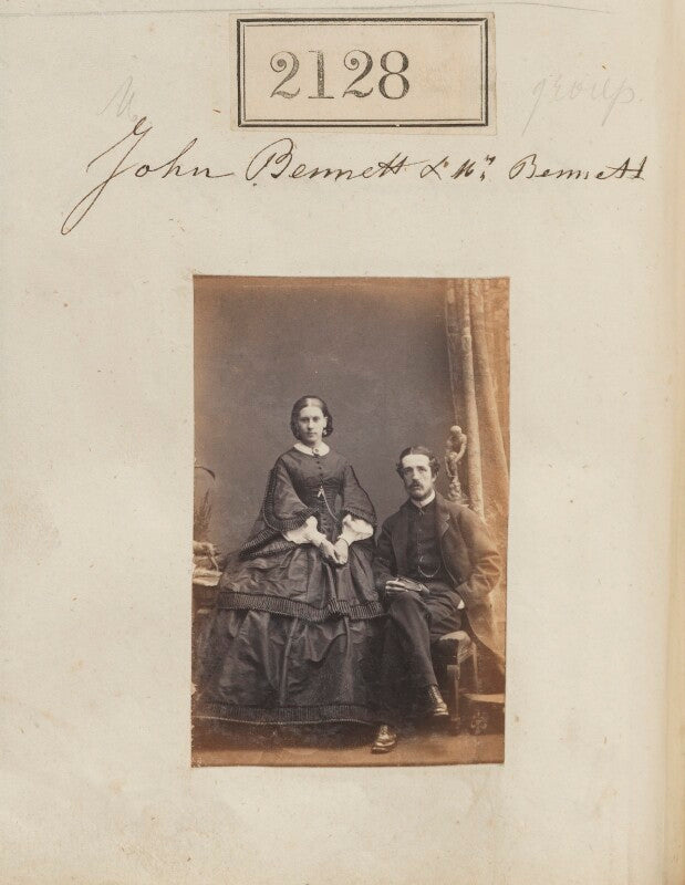 John bennet; mrs john bennet npg ax51516