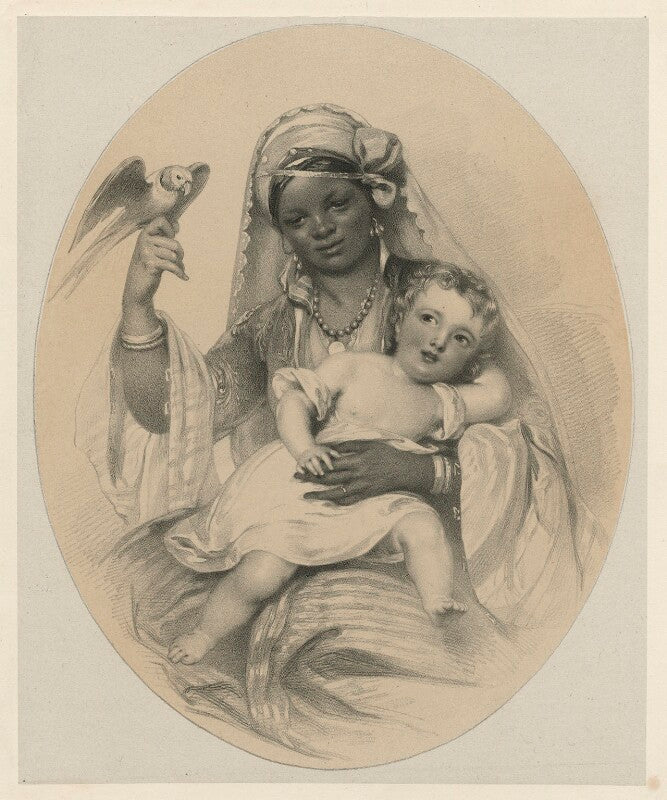 Unknown woman and child npg d21824