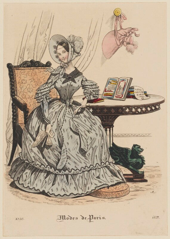 'modes de paris', 1837 npg d47720
