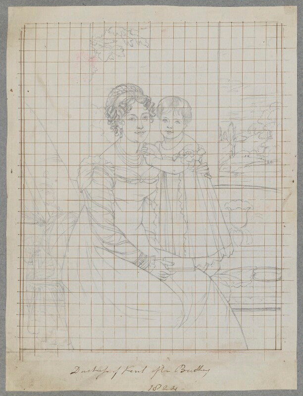 Princess victoria, duchess of kent and strathearn and queen victoria when princess npg d17516