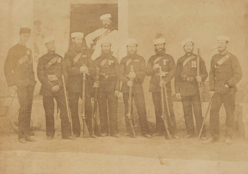 2nd battalion, rifle brigade (including mr kinloch and mr purdon) npg ax196711