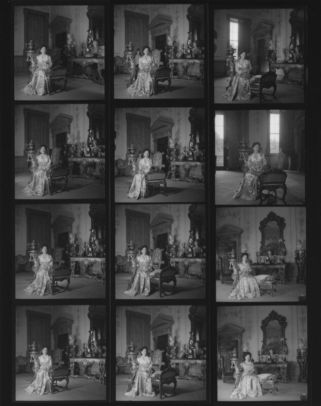 Lydia eveline (née manolovici), lady bowden npg x195555