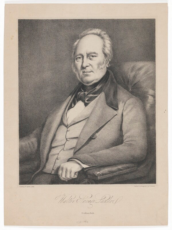 Walter savage landor npg d37151