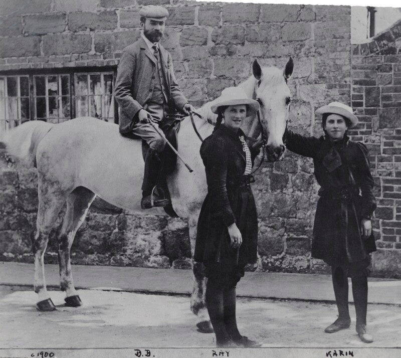 Bernard with ray and karin npg ax160703