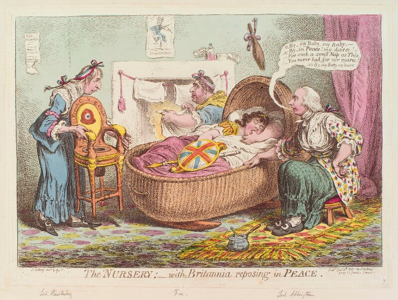 'the nursery, with britannia reposing in peace' npg d12795