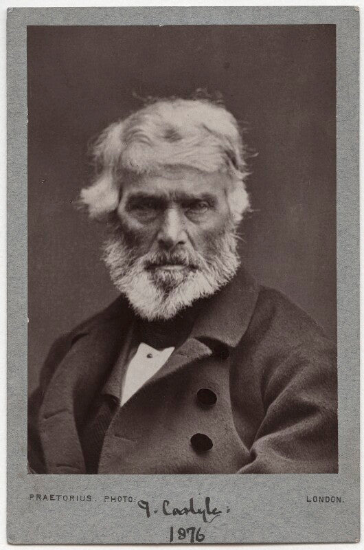 Thomas carlyle npg ax5568