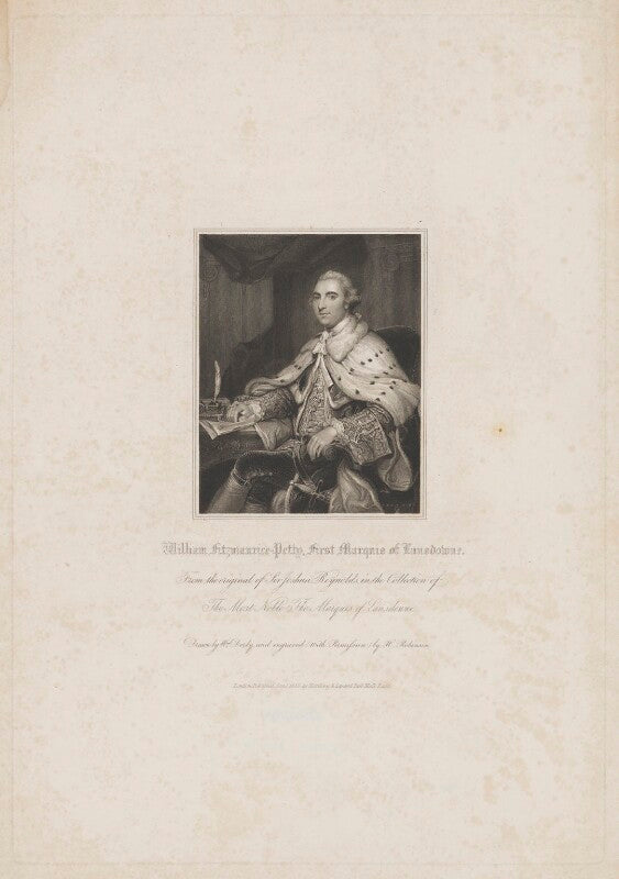 William petty, 1st marquess of lansdowne npg d37169