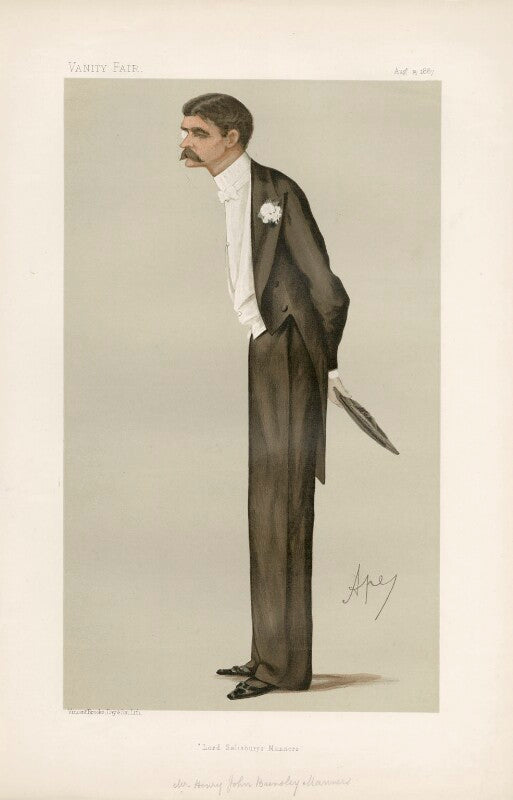 Henry john brinsley manners, 8th duke of rutland ('men of the day. no. 384.') npg d44345