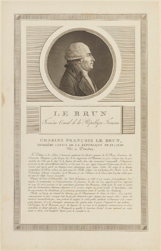 Charles françois lebrun npg d15712