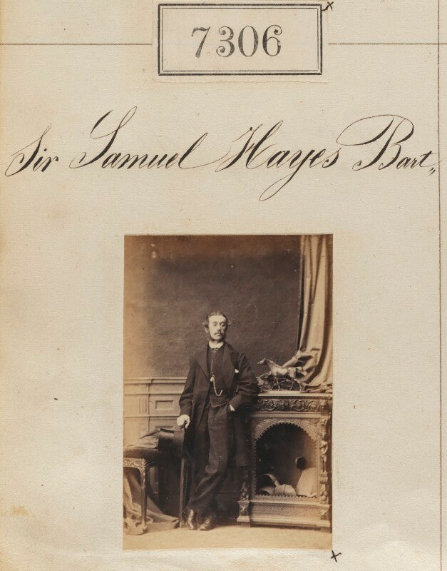 Sir samuel hercules hayes, 4th bt npg ax57217