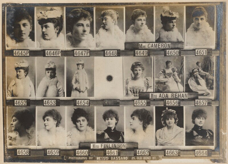 Mrs cameron; ada rehan; miss finlinson npg ax136806