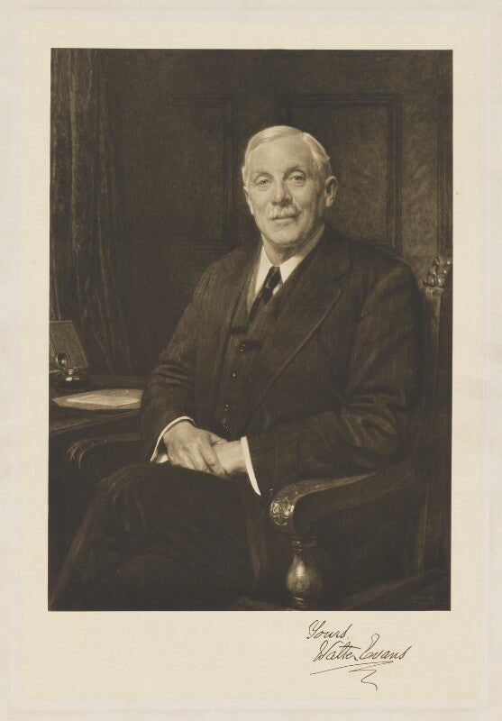 Sir walter evans npg d36595