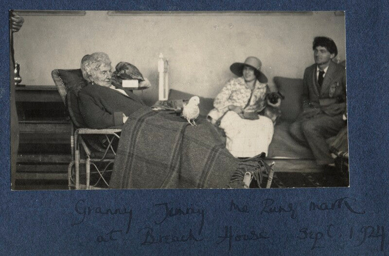 Harriette morrell (née wynter); julian vinogradoff (née morrell); mark gertler npg ax141776