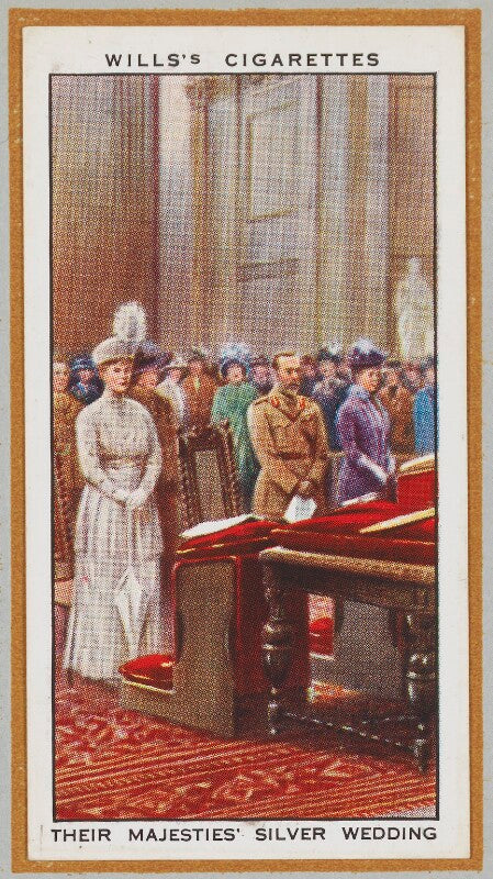 'their majesties' silver wedding' (queen mary; king george v and others) npg d47222