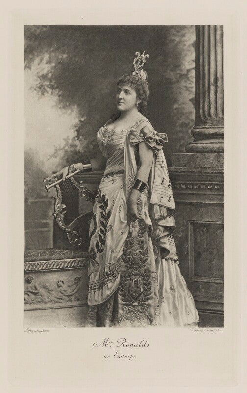 Mary frances ('fanny') ronalds (née carter) as euterpe npg ax41057