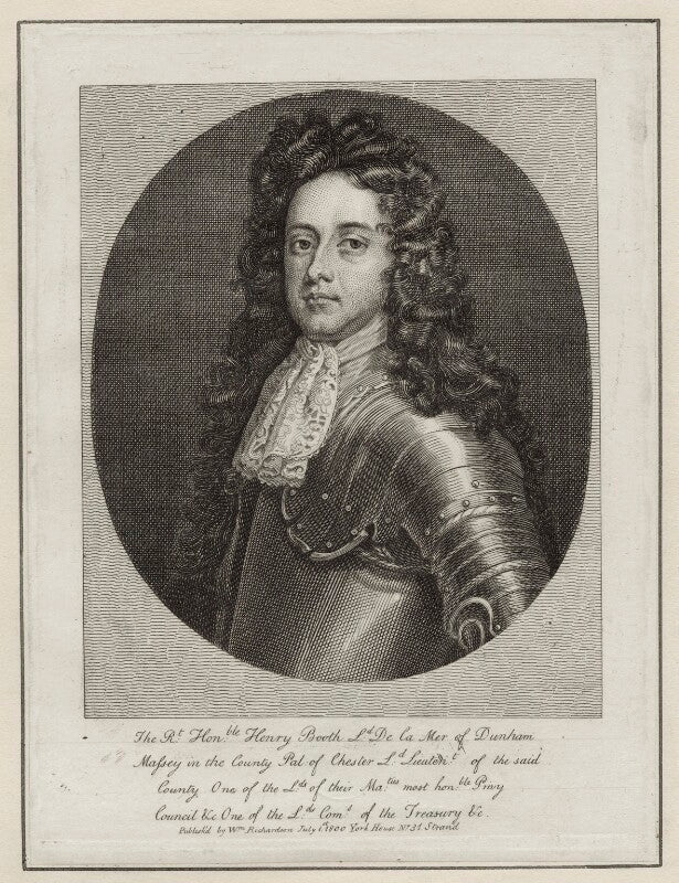 Henry booth, 1st earl of warrington npg d30866
