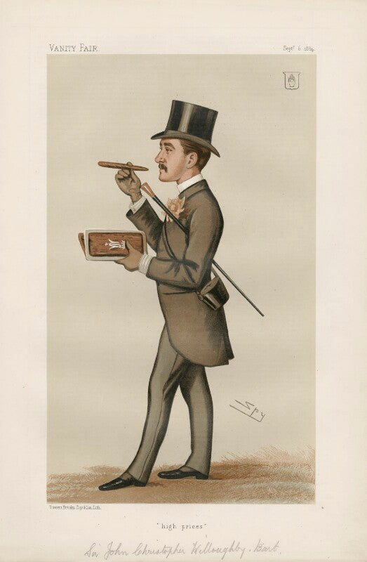 Sir john christopher willoughby, 5th bt ('men of the day. no. 312.') npg d44190