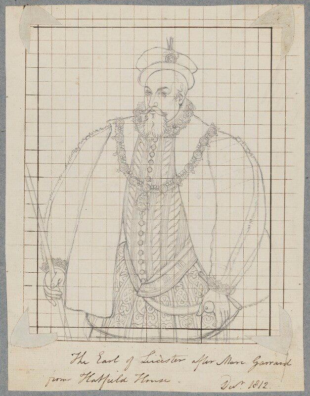 Robert dudley, 1st earl of leicester npg d17514