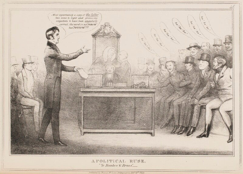 A political ruse "ye bankes & braes" npg d40983