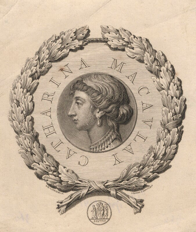 Catharine macaulay (née sawbridge) npg d17066