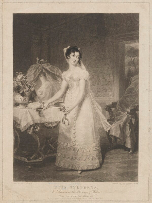 Catherine stephens, countess of essex as susanna in the marriage of figaro npg d42152