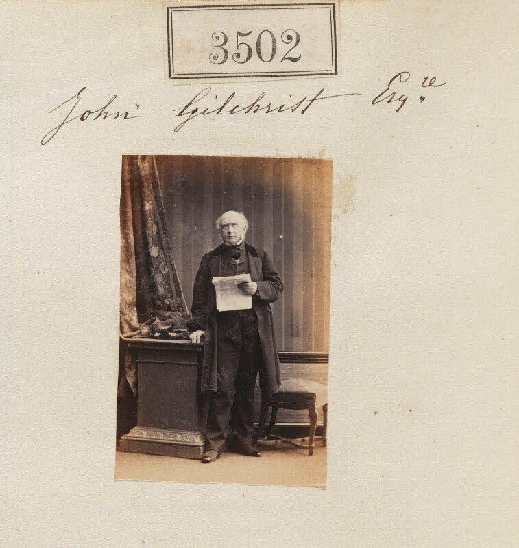 John gilchrist npg ax52898