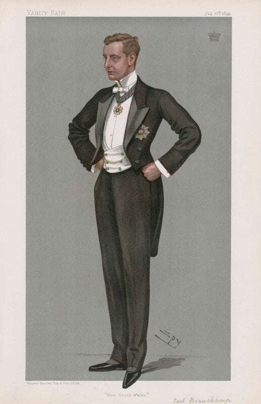 William lygon, 7th earl beauchamp ('statesmen. no. 710.') npg d44970