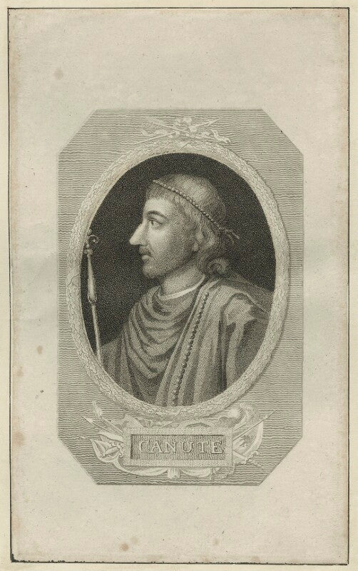 Canute, king of england, denmark and norway npg d23589