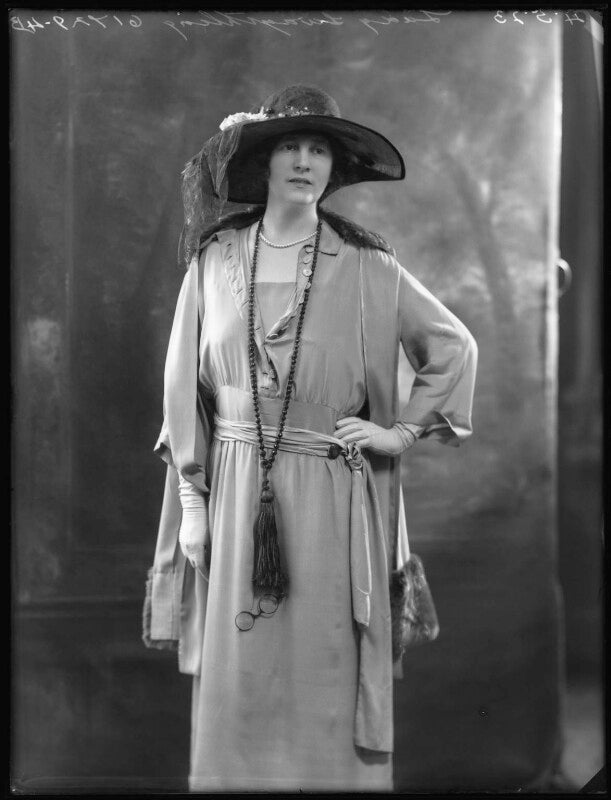 Gladys helen rachel (née goldsmid), lady swaythling npg x37481