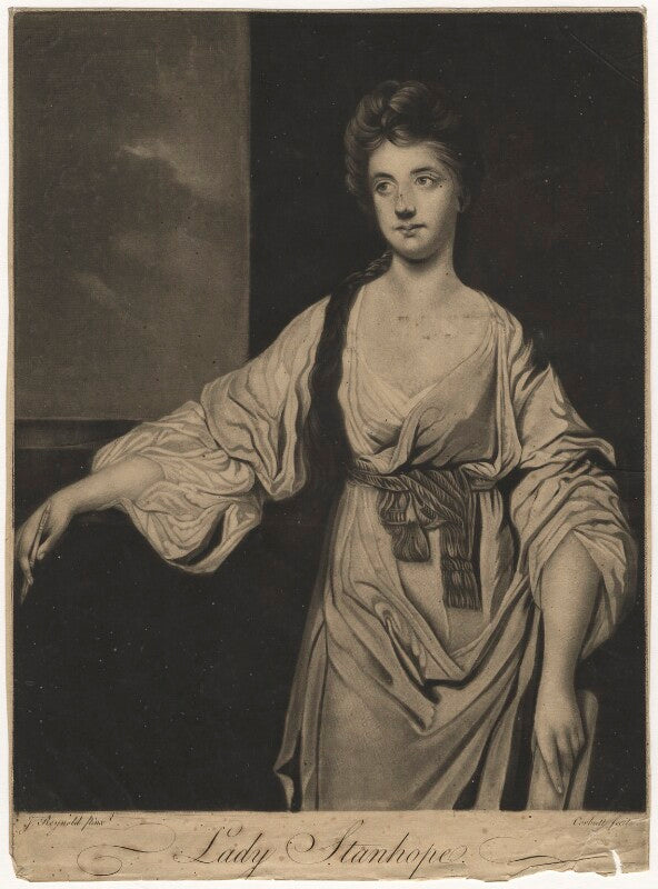 Anne hussey (née delaval), lady stanhope npg d4302