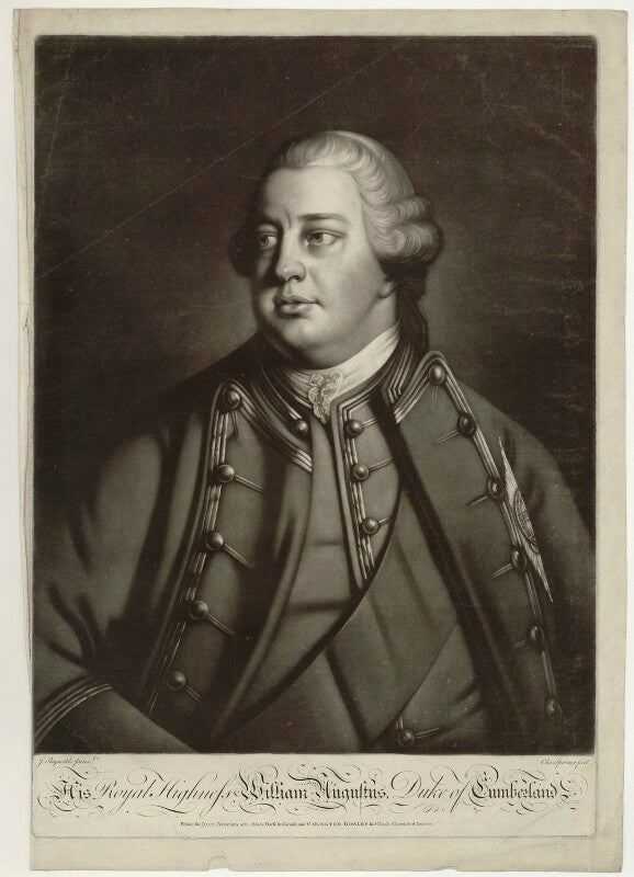 William augustus, duke of cumberland npg d32907