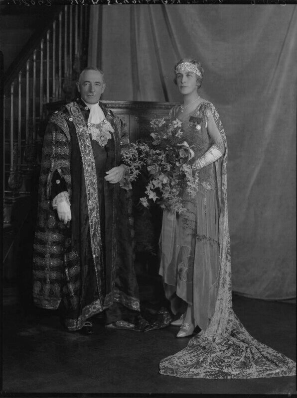 Sir (john edward) kynaston studd, 1st bt; princess alexandra (née lieven), lady studd npg x70790