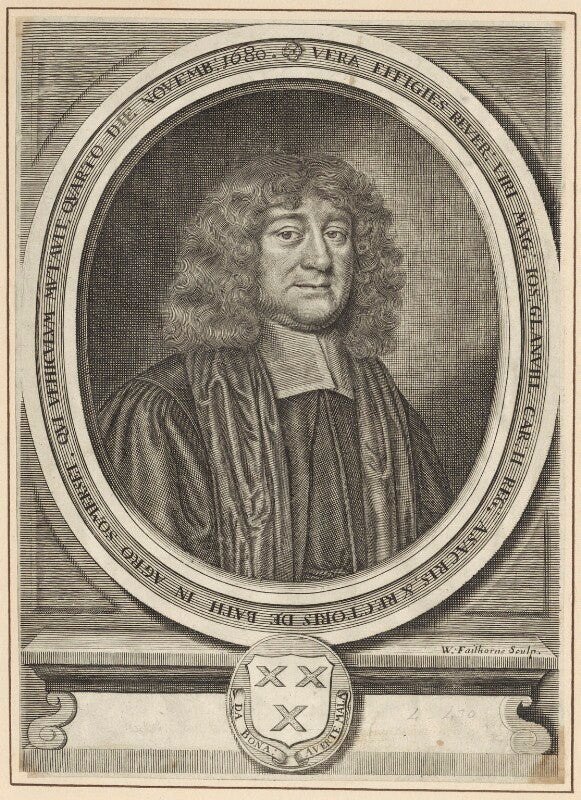 Joseph glanvill (glanville) npg d29605