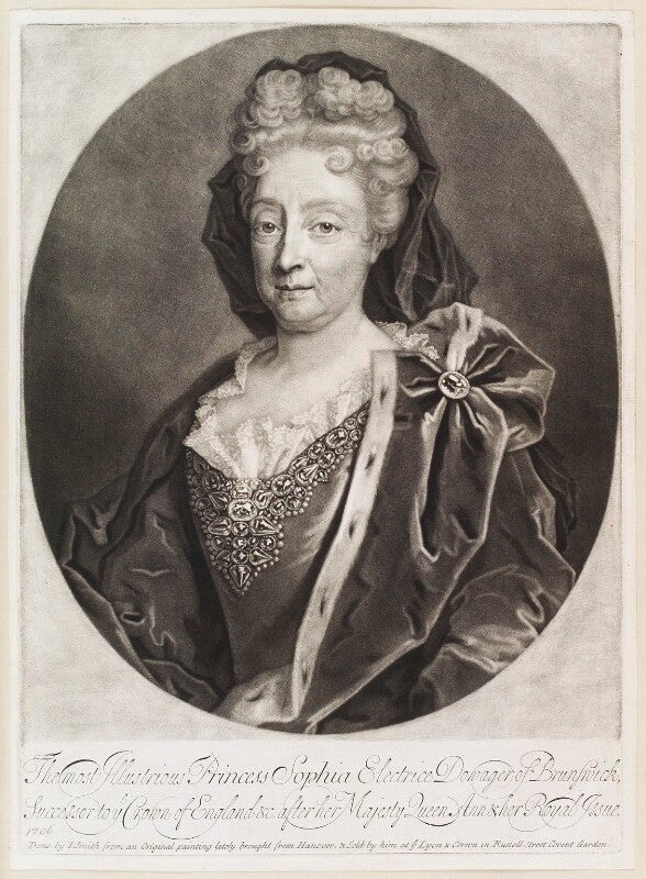 Princess sophia, electress of hanover npg d11632