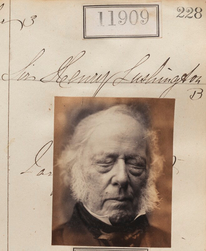 Sir henry lushington, 2nd bt npg ax61587