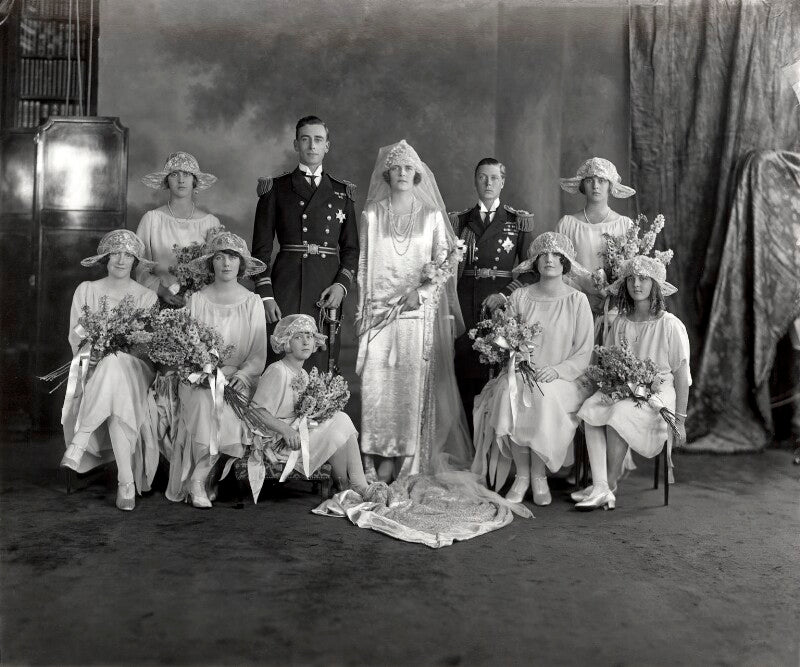 The wedding of the earl and countess mountbatten npg x32104