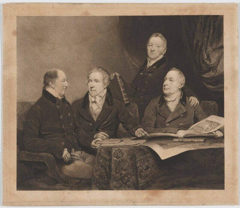 Henry phipps, viscount normanby and earl of mulgrave; sir george howland beaumont, 7th bt; edmund phipps; augustus phipps npg d39087