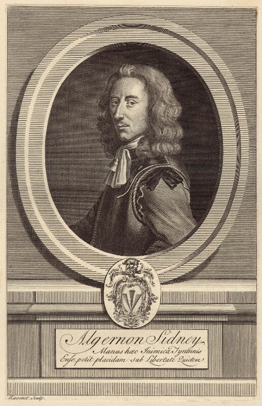 Algernon sidney npg d30365