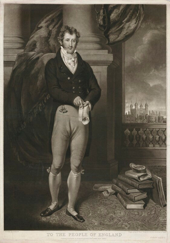 Sir francis burdett, 5th bt npg d32403