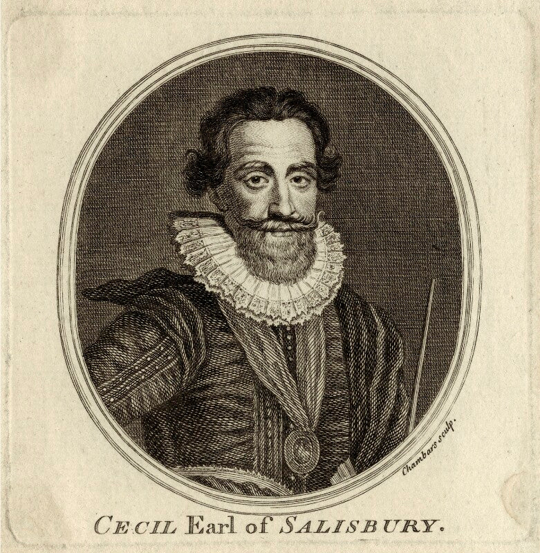 Robert cecil, 1st earl of salisbury npg d25764