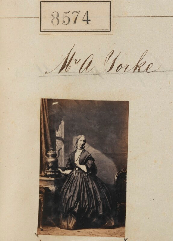 Mrs a. yorke npg ax58397