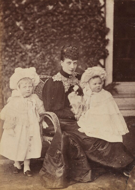 Princess alexandra, princess arthur of connaught; queen alexandra; princess maud, countess of southesk npg p1700(8c)