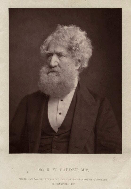Sir robert walter carden, 1st bt npg x128744