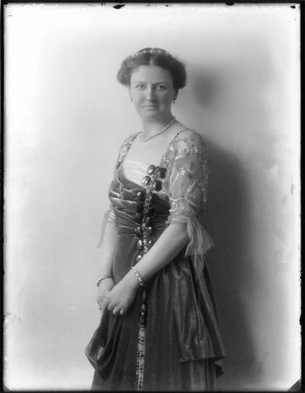 Edith laura lawson johnston (née st john), lady luke npg x120115