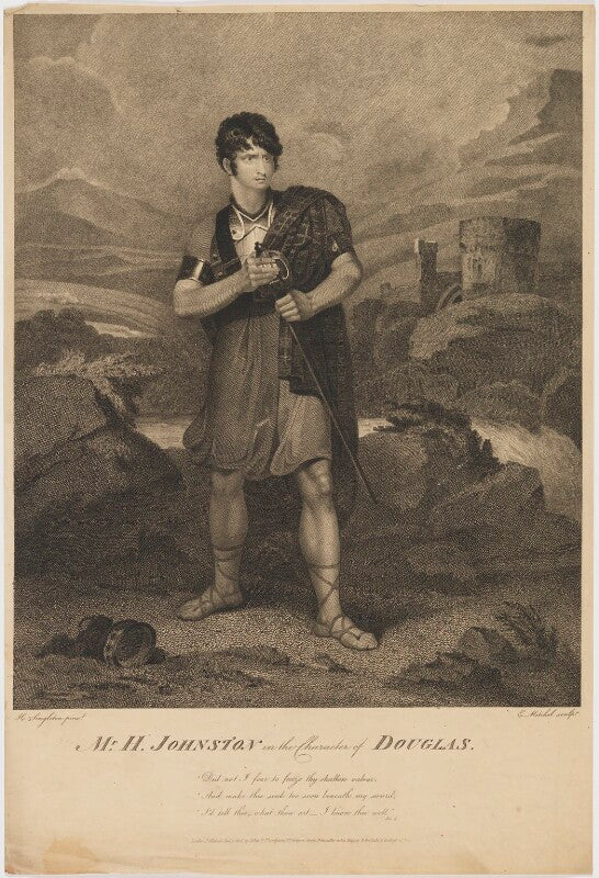 Henry erskine johnston in the character of douglas npg d36549