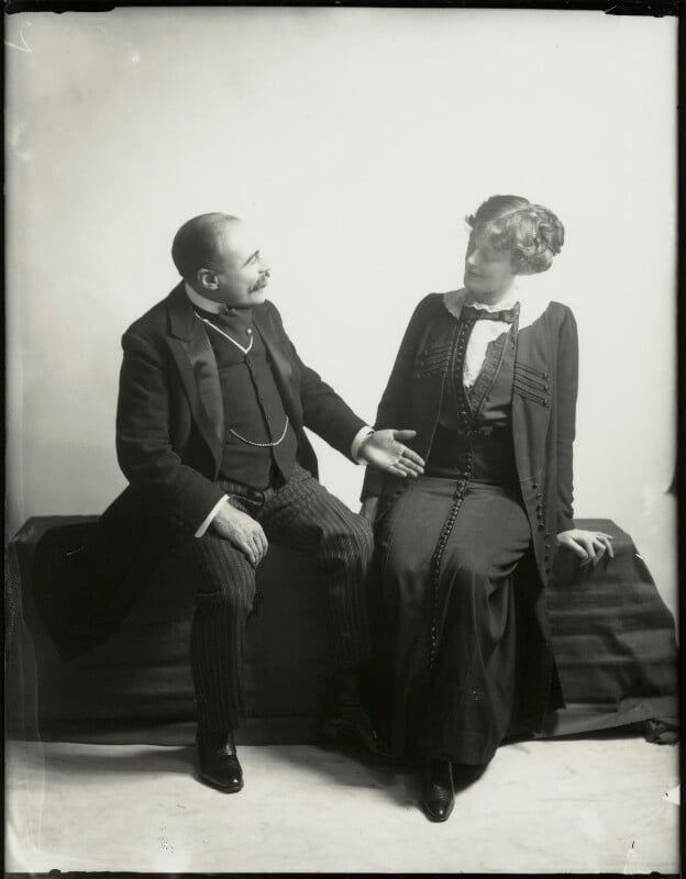 Edmund gwenn; irene vanbrugh npg x152710